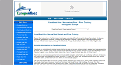 Desktop Screenshot of europeafloat.com