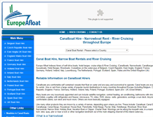 Tablet Screenshot of europeafloat.com